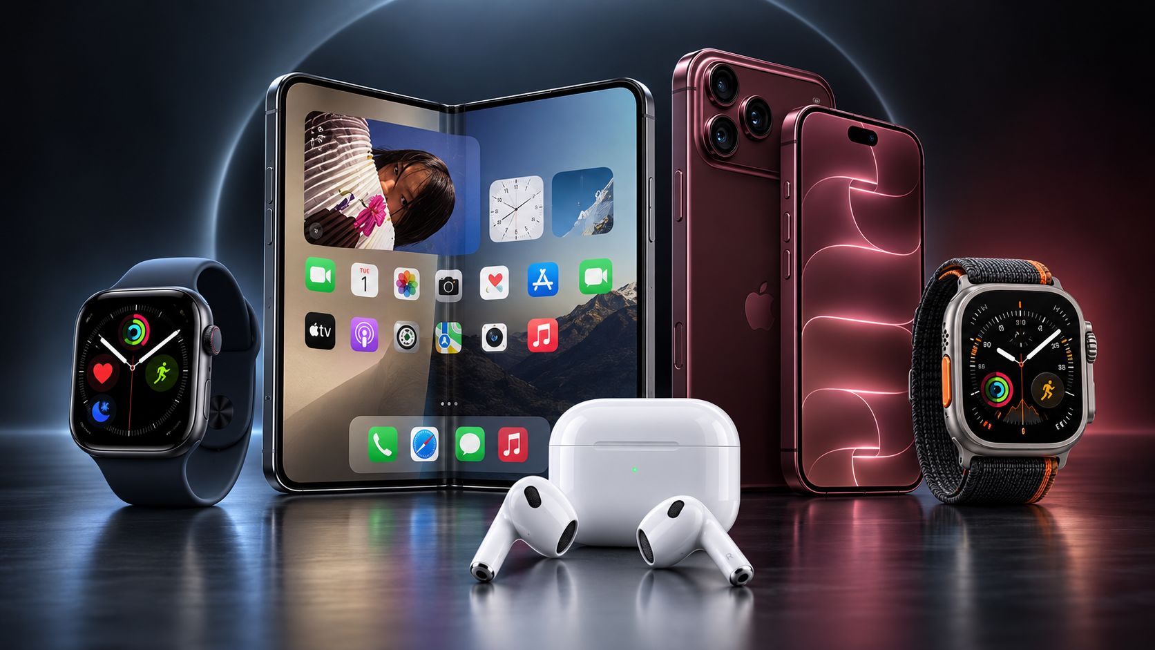 Apple iPhone Duo, iPhone 18 Pro, Apple Watch Series 12, Apple Watch Ultra 4 and AirPods 5 models